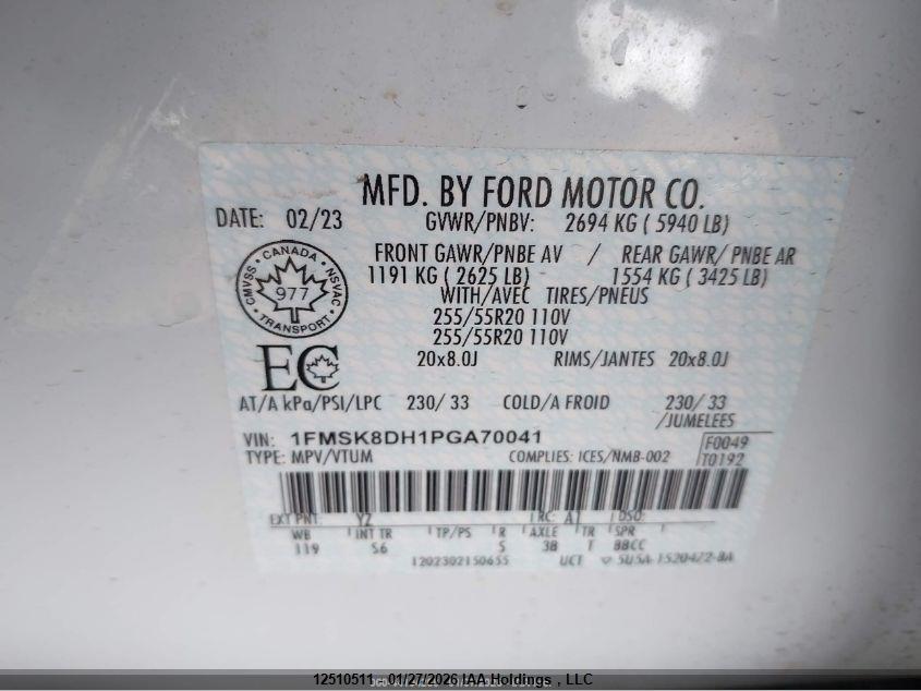 Image #/images/mount/1FMSK8DH1PGA70041_10.jpg for vehicle