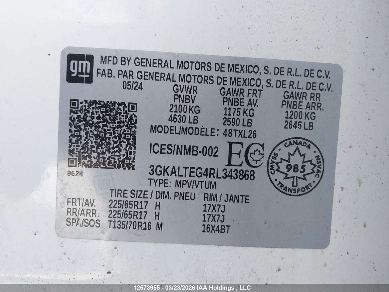 Image #/images/mount/3GKALTEG4RL343868_18.jpg for vehicle