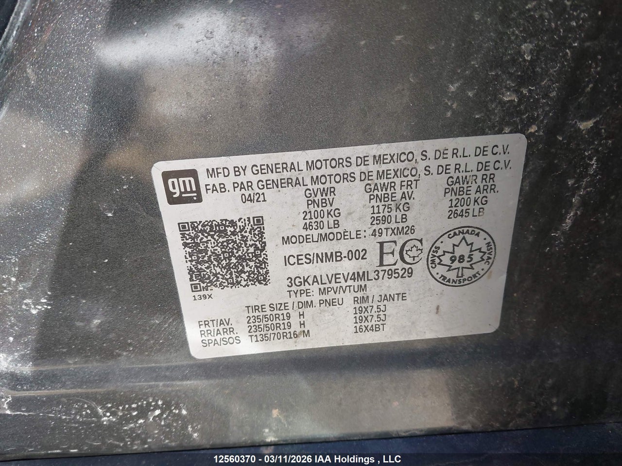 Image #/images/mount/3GKALVEV4ML379529_09.jpg for vehicle