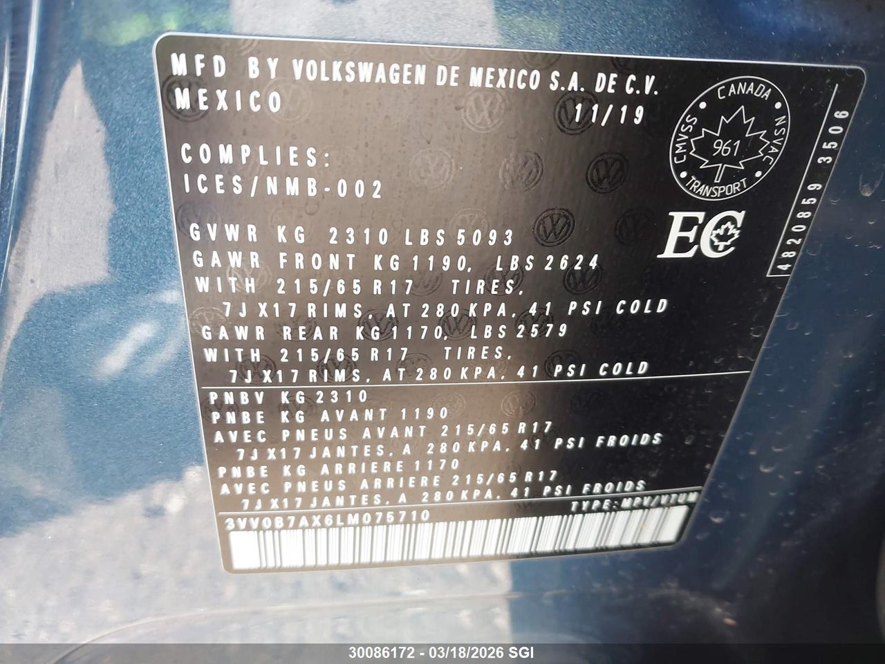 Image #/images/mount/3VV0B7AX6LM075710_09.jpg for vehicle