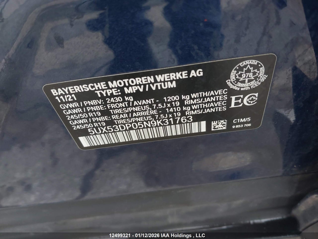 Image #/images/mount/5UX53DP05N9K31763_09.jpg for vehicle