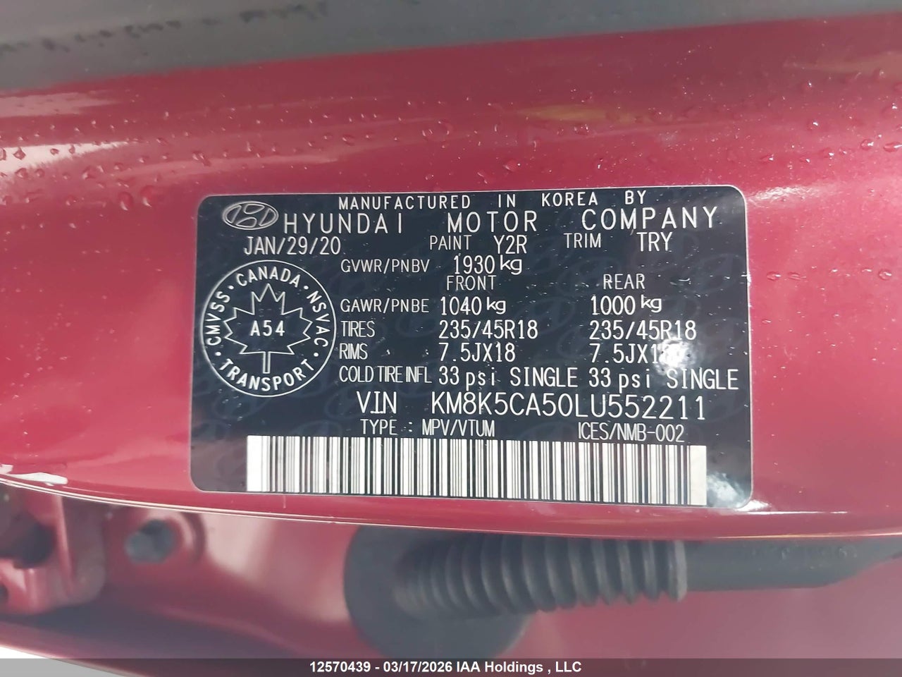 Image #/images/mount/KM8K5CA50LU552211_09.jpg for vehicle