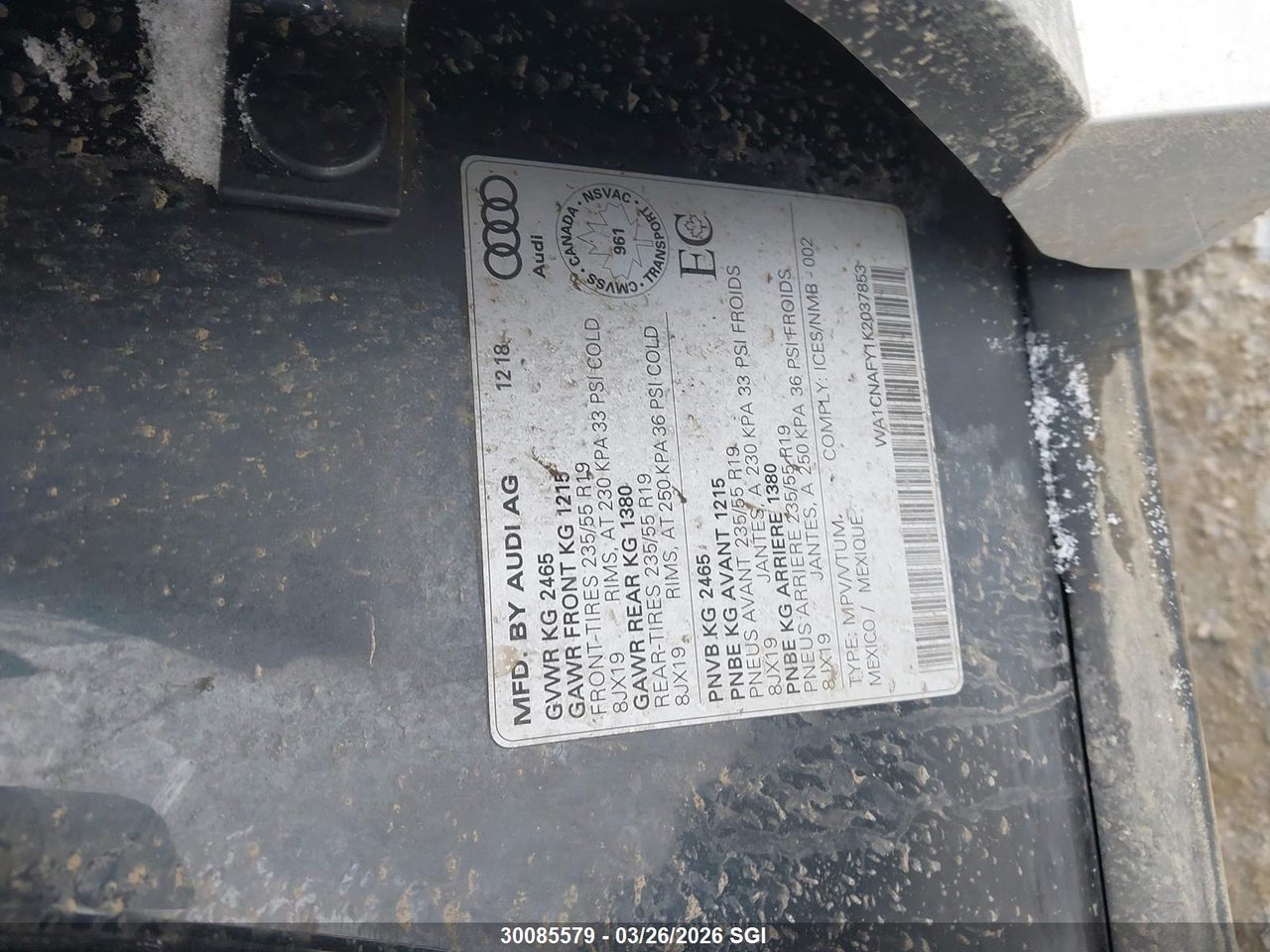 Image #/images/mount/WA1CNAFY1K2037853_09.jpg for vehicle